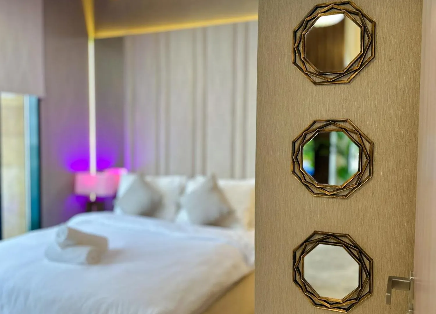 Apartmán Pool View 1Br Modern & Stylish Dubaj